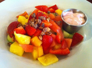Fruit Salad With Cream