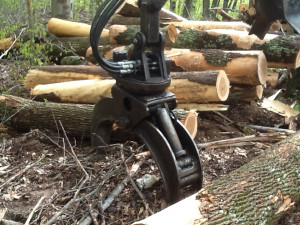 used log trailers with grapple