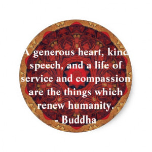 buddha_compassion_quote_quotation_sticker ...