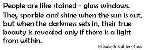 Stained quote #1