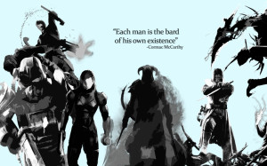 1680x1050 black and white video games quotes infamous monochrome mass ...