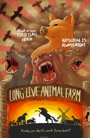 Uber Cheesy Animal Farm Propaganda by Itabia