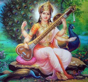 Sri Saraswati, Goddess of Wisdom and Creativity