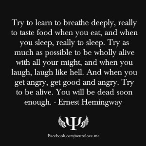 Ernest Hemingway Quote