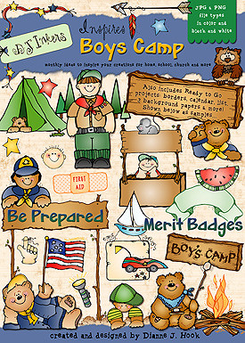 ... camp, boys camp images, boys camp clip art, summer camp, summer camp