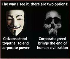 options...Citizens stand together to end corporate power. corporate ...