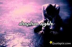 sleepless nights quotes