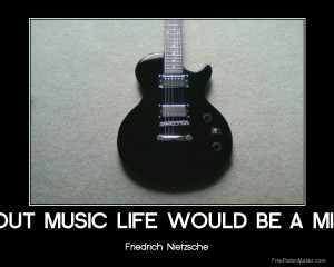 Nietzsche Quotes Without Music Life Would Be A Mistake Clinic