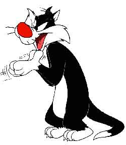 SYLVESTER THE CAT GIVES A MESSAGE TO THEWORLD