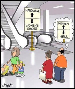 fashion funnies: shoe shopping…