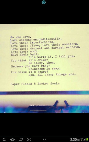 Paper planes n broken souls