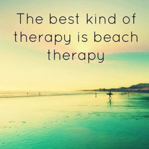 Oh yeah! Beach Therapy quotes photography summer quote beach ocean ...