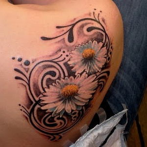 Daisy Tattoos Designs, Ideas and Meaning