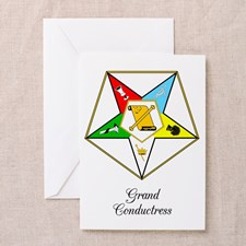 Grand Conductress Greeting Card for