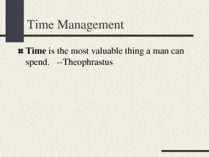 Time Management - Download as PowerPoint by dharmendra5785