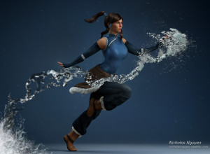 Avatar Korra high poly