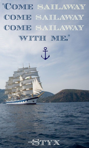 Come sail away with Royal Clipper :) #sailing & #travel #quotes