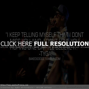 heartbroken love tyga YMCB Quotes
