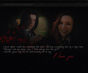 Severus Snape And Lily Evans