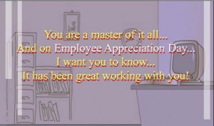 Employee Appreciation Day Card Sayings