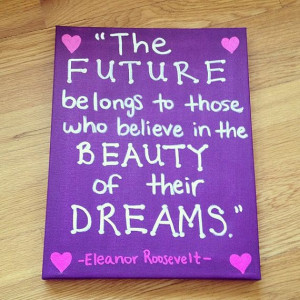 Inspirational quote painted onto canvas -- sold on EtsyQuotes Painting ...