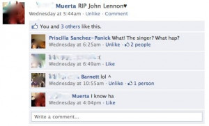 dumbasss, epic fail, fail, funny, john lennon, lennon sucked anyway ...