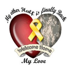Welcome Home my other half Gift Ideas | Military Pride Shop More