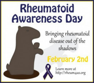 Rheumatoid Arthritis Awareness Day 2/2