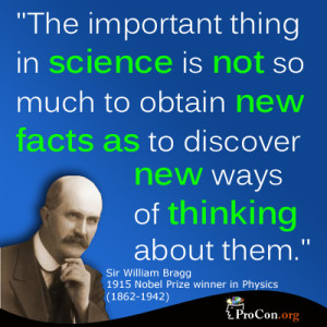 ... Facts As To Discover New Ways Of Thinking About Them - Thinking Quote