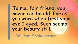 Beauty #quote from William Shakespeare