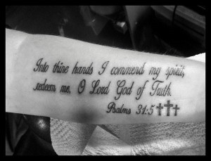 Bible Verses About Strength Tattoos