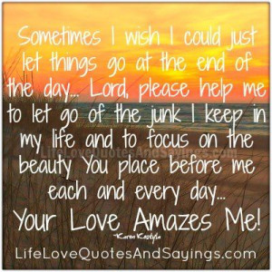 Sometimes I wish ...