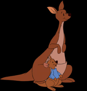 kanga and roo kanga is the warm and caring mother