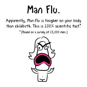 Man Flu (Rant! Range) - Humorous Greetings Card by Fourth Wall