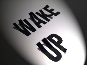 tiMe tO wAkE uP...