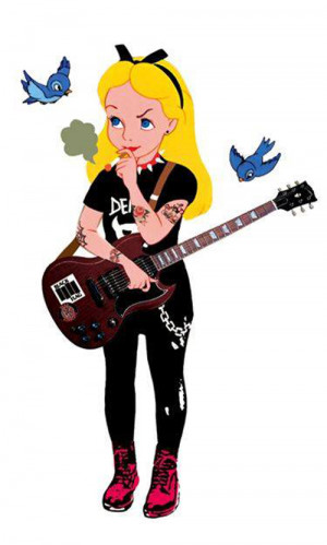 Punk Rock Alice (Alice in Wonderland)