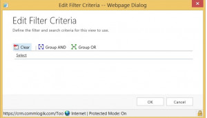 Cannot add Filter on quote view from Related Entity