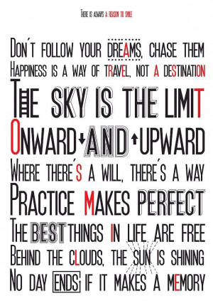 The happiness don't have limits.