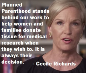 Read The Planned Parenthood Cecile Richards Official Video Response ...