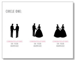 AWESOME WEDDING Card for Straight, Gay, and Lesbian Couples. Marriage ...