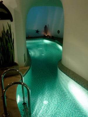 cool swimming pool inside house design
