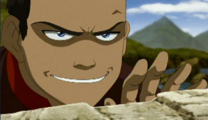 The two are able to fight there way out. And Sokka renames Sparky ...