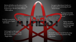 Text quotes atheism wallpaper background