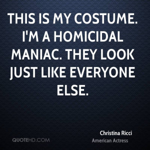 Christina Ricci Quotes
