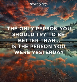 Strive to be better