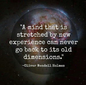 Experience new things