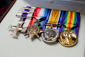 ... heart-warming gift – the discovery of his forebear’s war medals