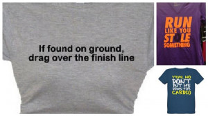 Funny Running Quotes for T-Shirts