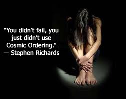 ... of attraction expert Stephen Richards gives a Cosmic Ordering quote