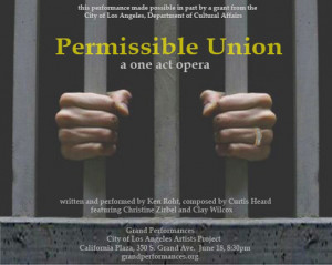 PERMISSIBLE UNION is Ken Roht’s response to Prop 8. This one act ...